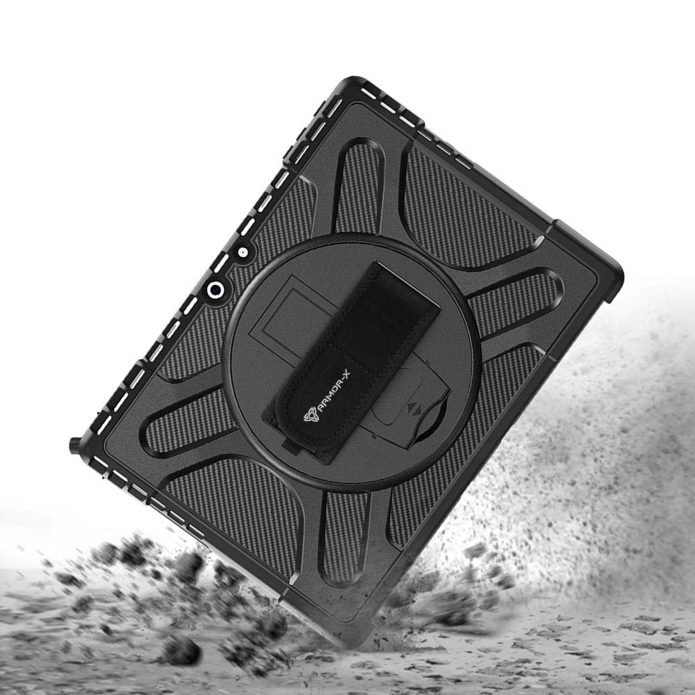 ARMOR-X Microsoft Surface Pro 9 Ultra 2 layers shockproof rugged case with the best dropproof protection.