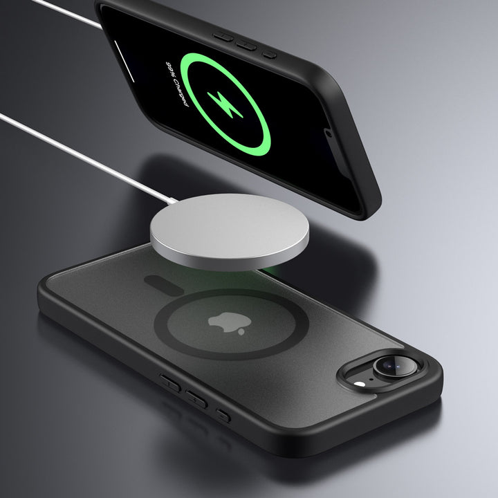 ARMOR-X APPLE iPhone 16e shockproof compact case with strong magnetic attraction and not easy to drop off.