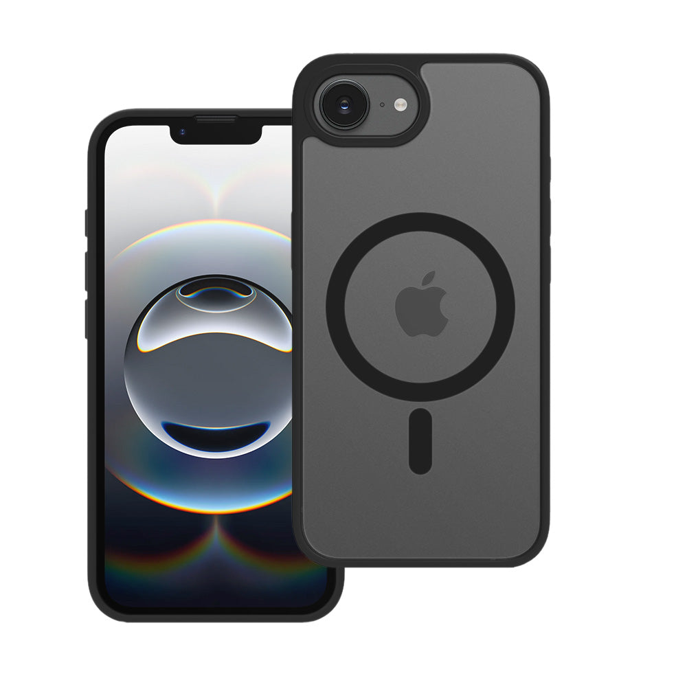 ARMOR-X APPLE iPhone 17e / 16e shockproof compact case with MagSafe, supports wireless charging.