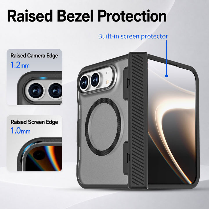SMN-IPH-18FOLD | iPhone 18 Fold | Shockproof Compact Case with Magsafe