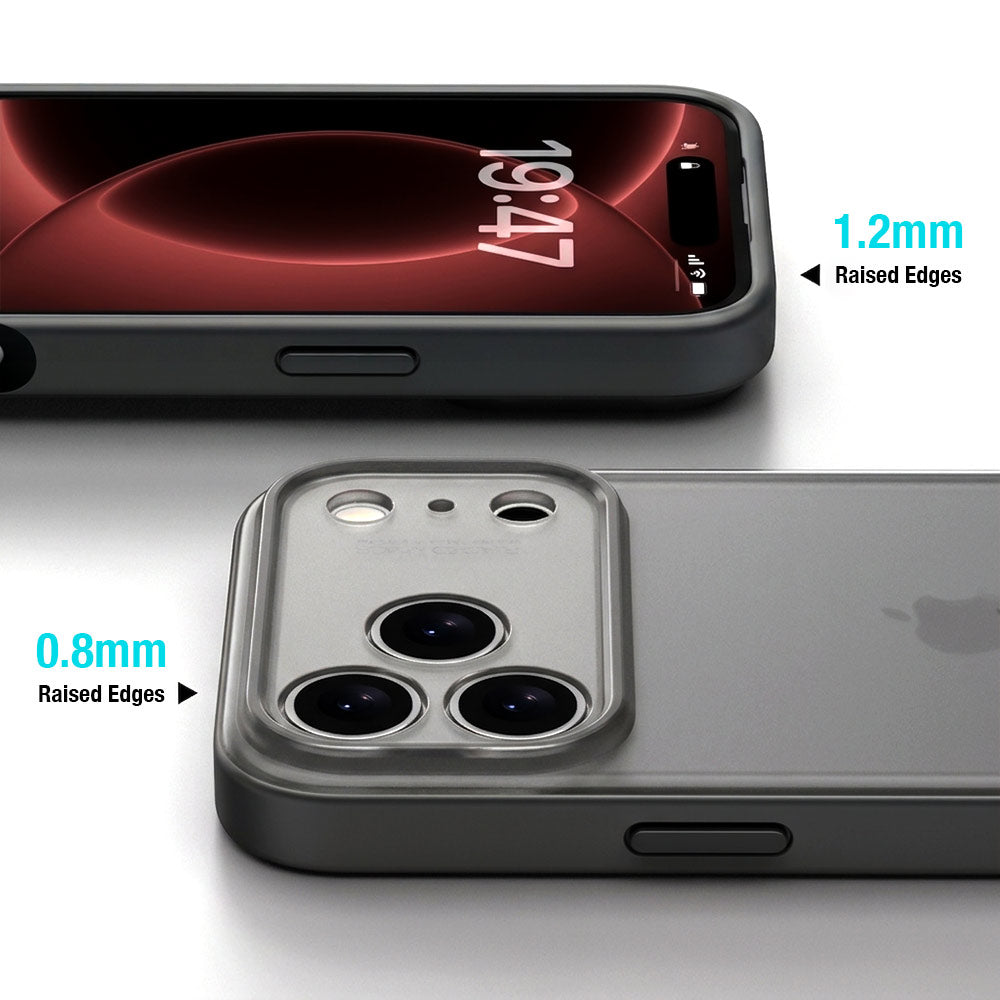 ARMOR-X APPLE iPhone 18 Pro Max shockproof protective case. Raised edge to protect the screen and camera.