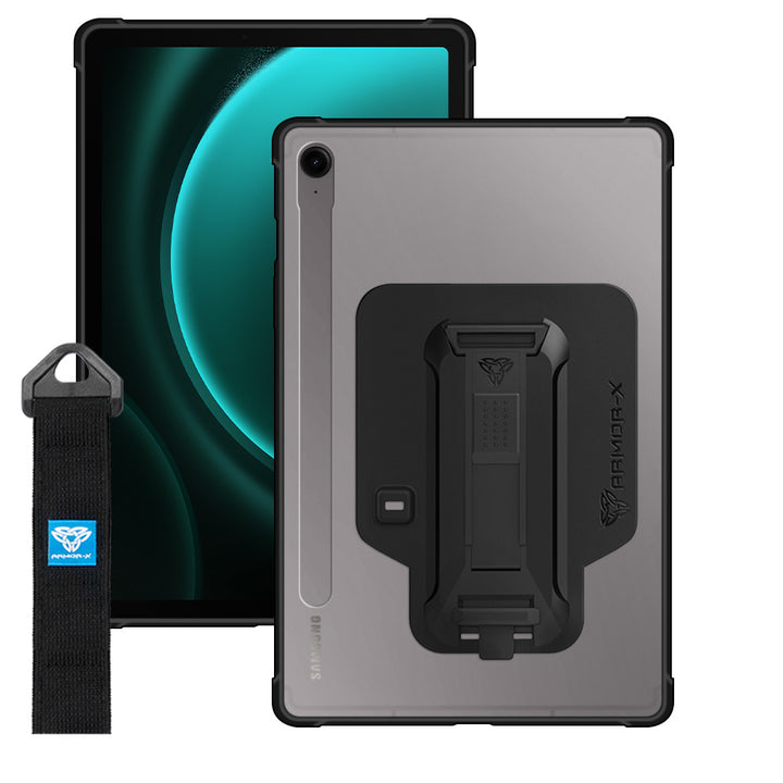 ARMOR-X Samsung Galaxy Tab S9 FE SM-X510 X516 X518 Matte Protective Case (Security Lock Hole Version).