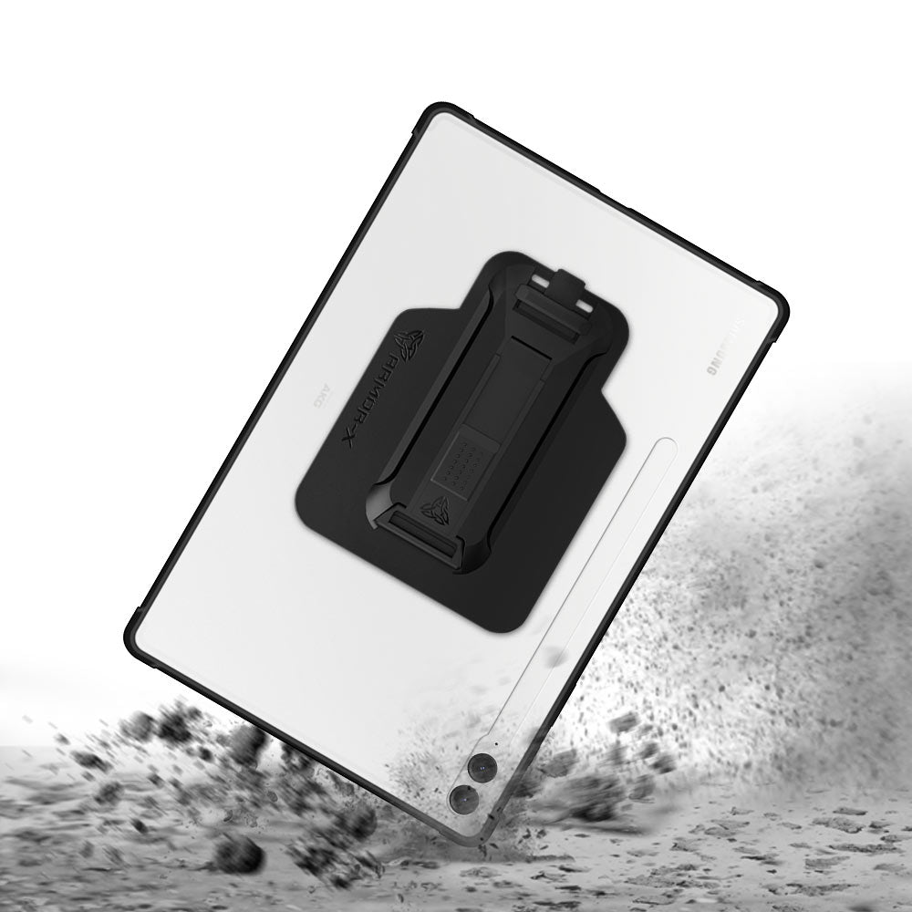 ARMOR-X Samsung Galaxy Tab S9 FE+ S9 FE Plus SM-X610 X616 X618 Matte Protective Case. Design with best drop proof protection.