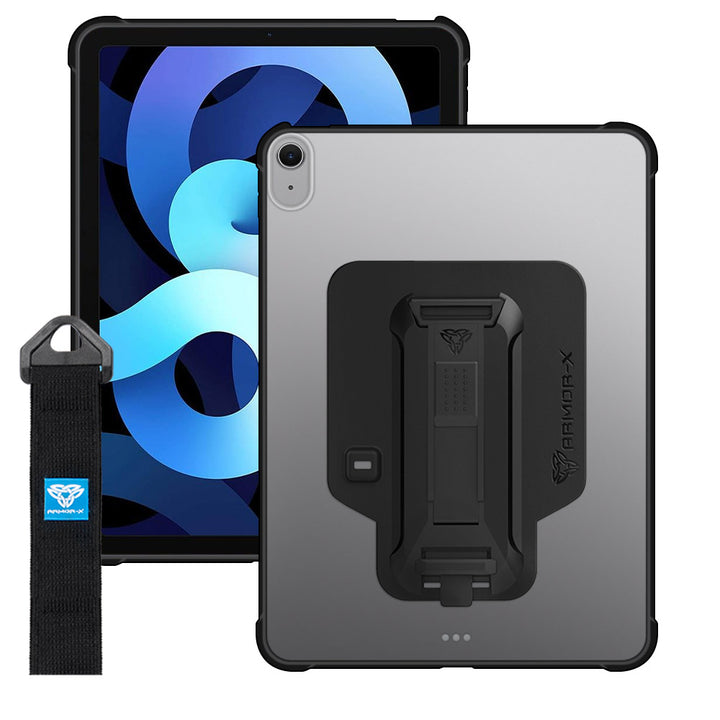 ARMOR-X iPad Air 4 2020 / iPad Air 5 2022 Matte Protective Case (Security Lock Hole Version).