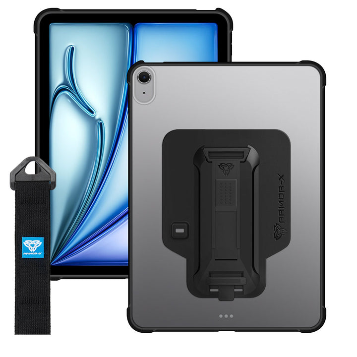 ARMOR-X iPad Air 11 (M2) / (M3) / (M4) Matte Protective Case (Security Lock Hole Version).