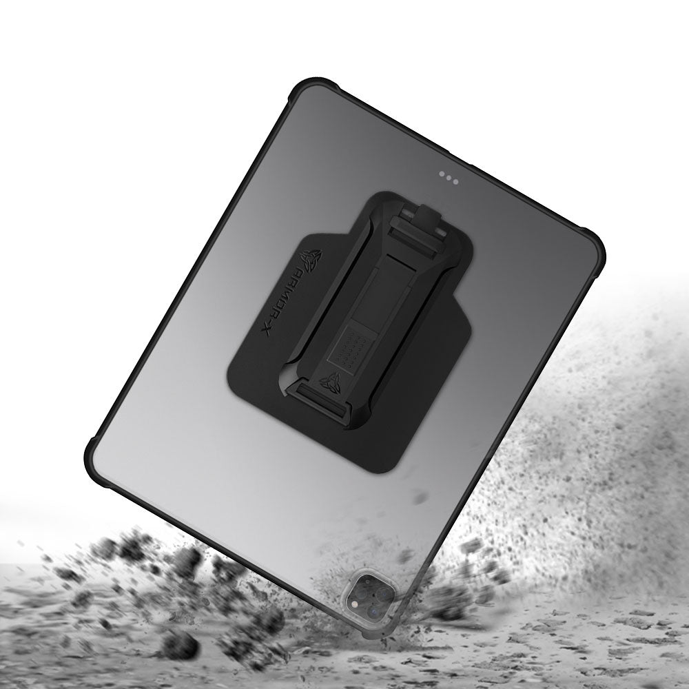 ARMOR-X iPad Pro 12.9 ( 3rd / 4th / 5th / 6th Gen. ) 2018 / 2020 / 2021 / 2022 Matte Protective Case. Design with best drop proof protection.