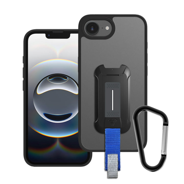 ARMOR-X APPLE iPhone 16e shockproof cases. Mountable Rugged Design with best drop proof protection.