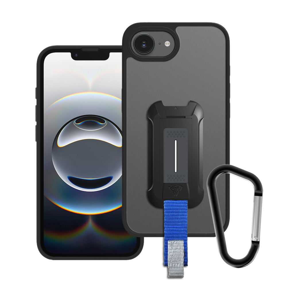 ARMOR-X APPLE iPhone 16e shockproof cases. Mountable Rugged Design with best drop proof protection.