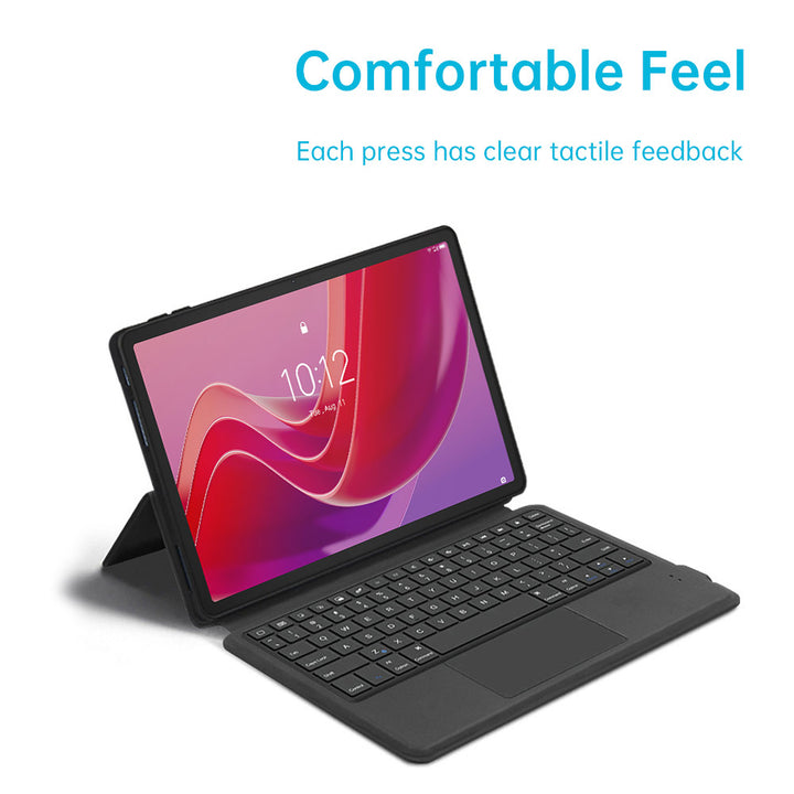 ARMOR-X Lenovo Tab M11 TB330 wireless bluetooth keyboard case with trackpad.