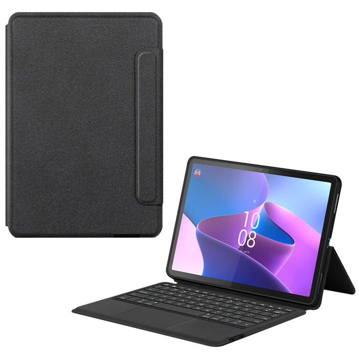 ARMOR-X Lenovo Tab P11 Pro Gen 2 TB132FU wireless bluetooth keyboard case with trackpad. Hand free typing, drawing, video watching.