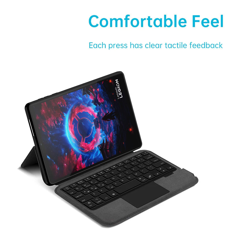 ARMOR-X Lenovo Legion Tab (Gen 5) TB323 / Legion Y700 (Gen 5) 2026 wireless bluetooth keyboard case with trackpad.