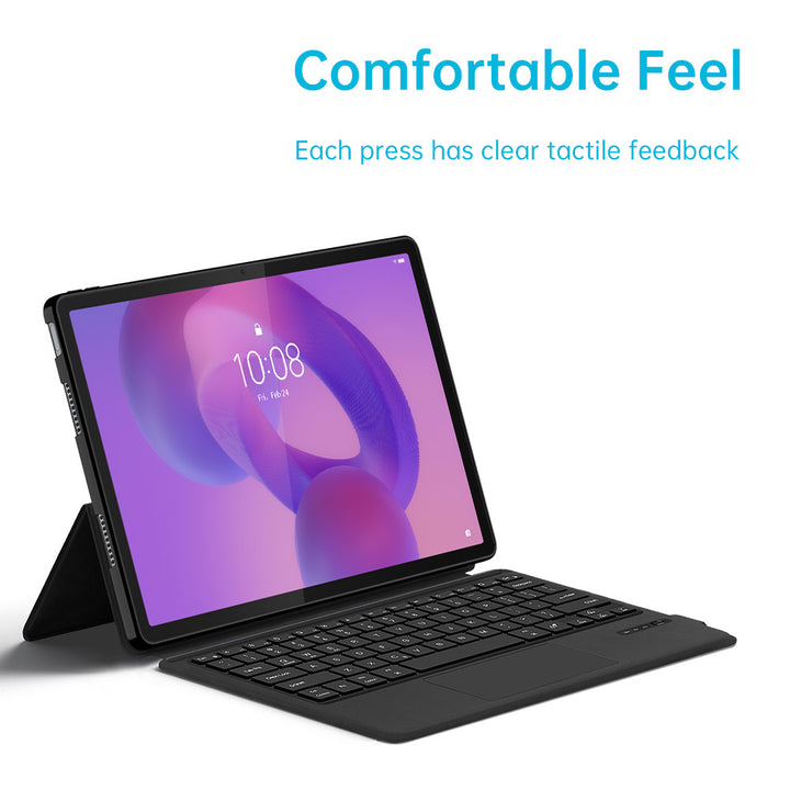 ARMOR-X Lenovo Tab K12 TB361 / Lenovo Idea Tab Plus ( 12.1" TB361 ) wireless bluetooth keyboard case with trackpad.
