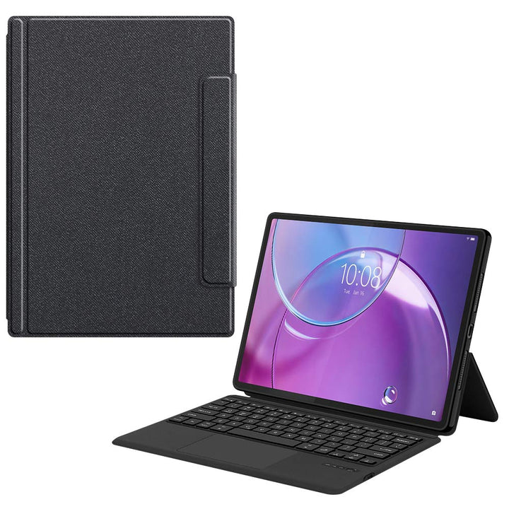 ARMOR-X Lenovo Idea Tab Pro (Gen 2) TB390 wireless bluetooth keyboard case with trackpad. Hand free typing, drawing, video watching.