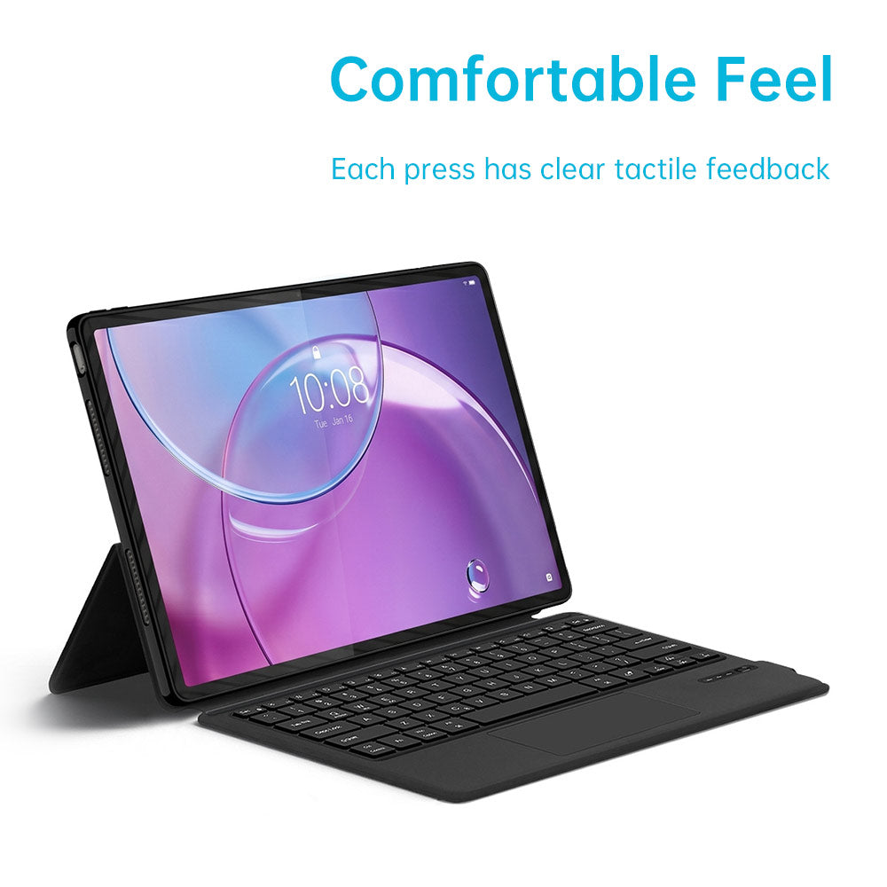 ARMOR-X Lenovo Idea Tab Pro (Gen 2) TB390 wireless bluetooth keyboard case with trackpad.
