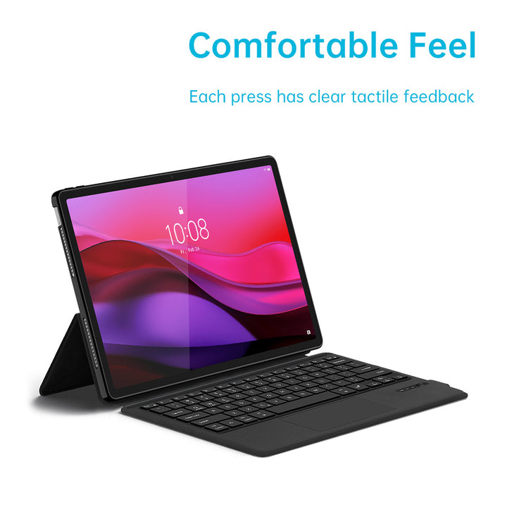 ARMOR-X Lenovo Yoga Tab Plus TB520FU wireless bluetooth keyboard case with trackpad.