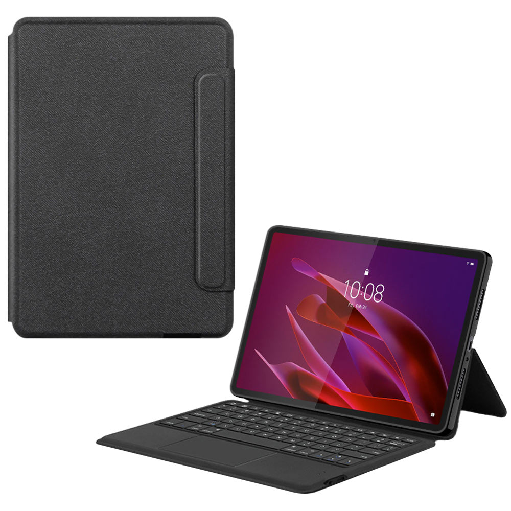 ARMOR-X Lenovo Yoga Tab ( 11.1" TB710 ) wireless bluetooth keyboard case with trackpad. Hand free typing, drawing, video watching.