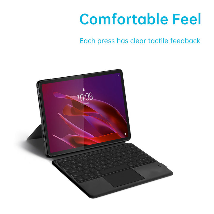 ARMOR-X Lenovo Yoga Tab ( 11.1" TB710 ) wireless bluetooth keyboard case with trackpad.