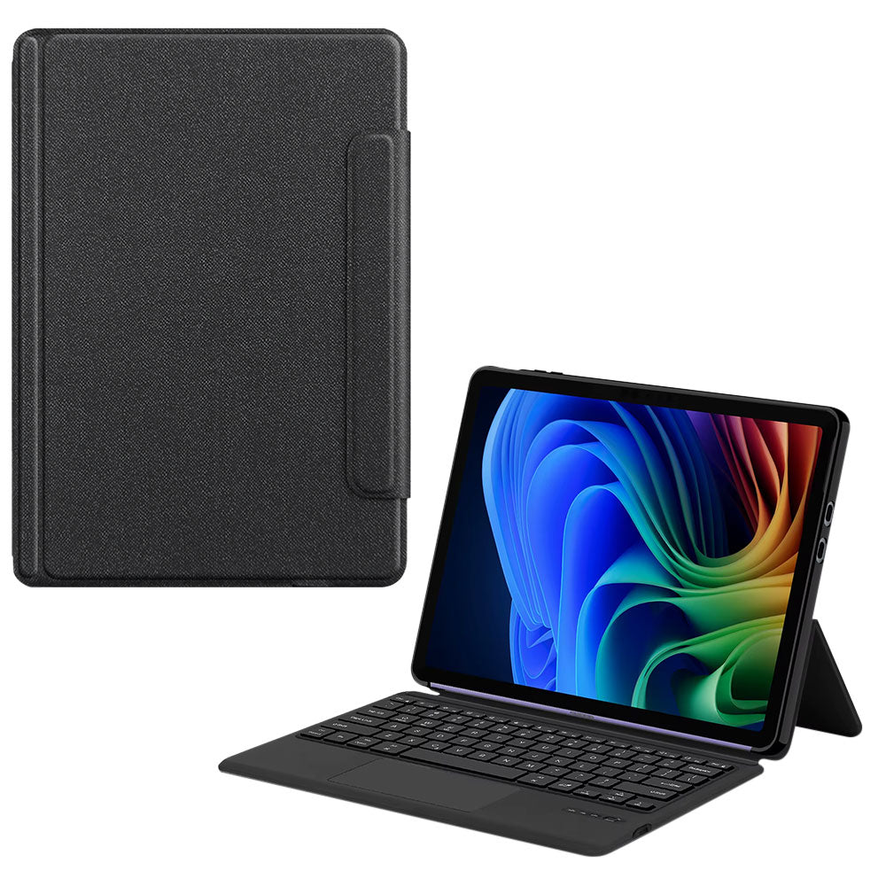 ARMOR-X Microsoft Surface Pro 12-inch Copilot+ PC wireless bluetooth keyboard case with trackpad. Hand free typing, drawing, video watching.