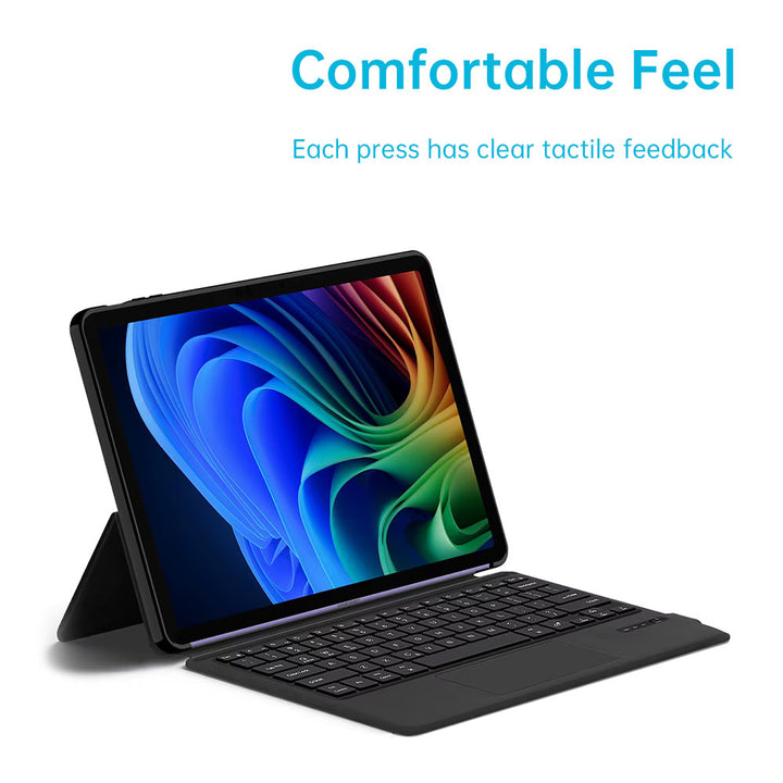 ARMOR-X Microsoft Surface Pro 12-inch Copilot+ PC wireless bluetooth keyboard case with trackpad.