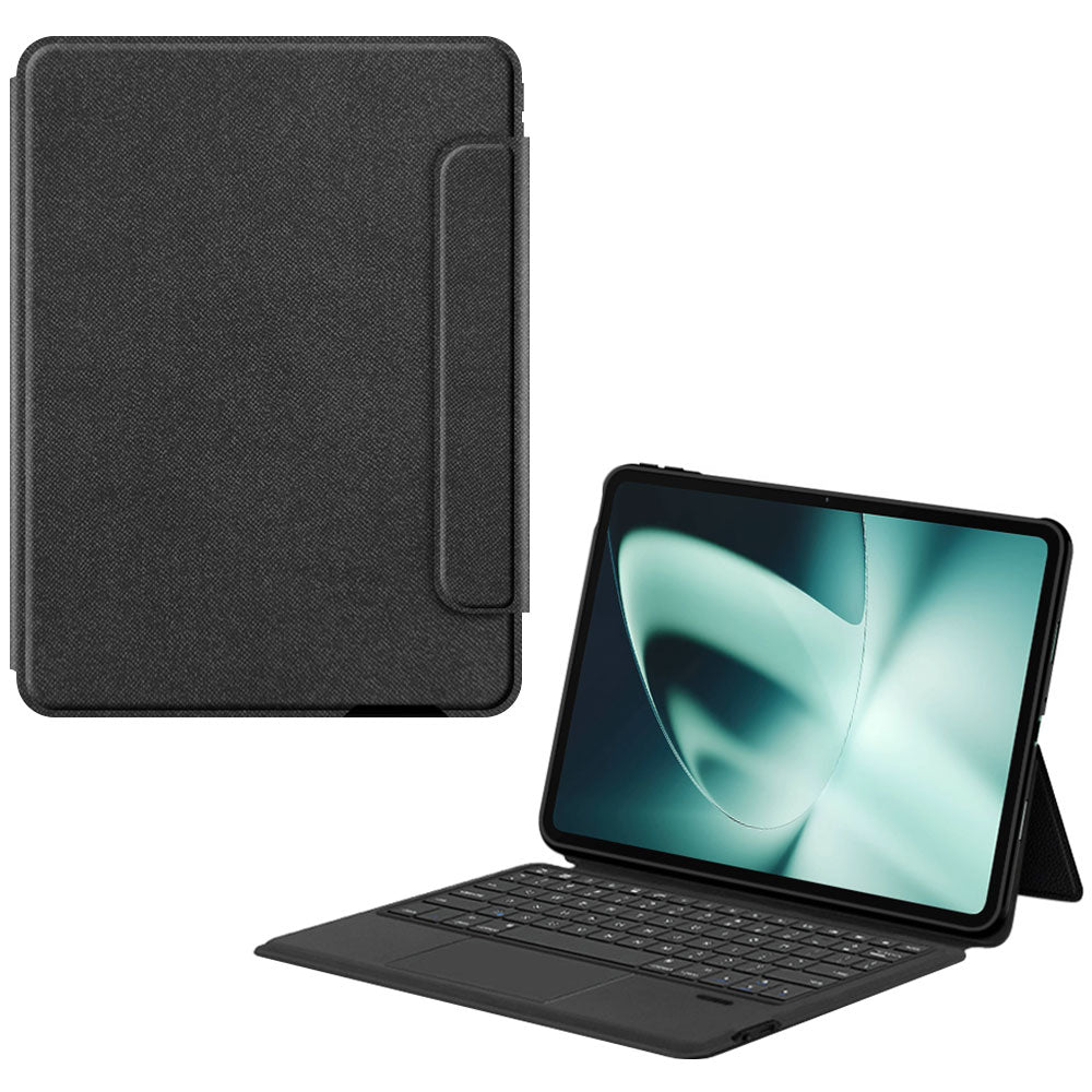 ARMOR-X OnePlus Pad wireless bluetooth keyboard case with trackpad. Hand free typing, drawing, video watching.