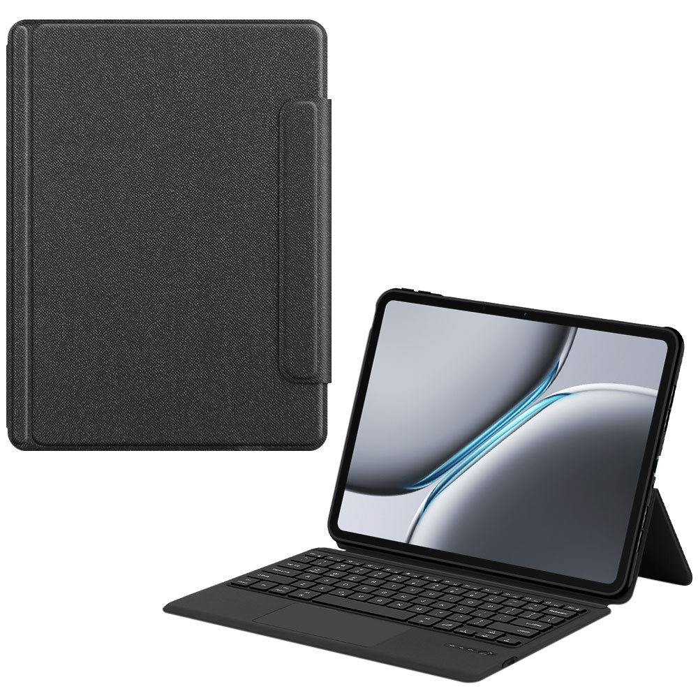 ARMOR-X OnePlus Pad 2 wireless bluetooth keyboard case with trackpad. Hand free typing, drawing, video watching.