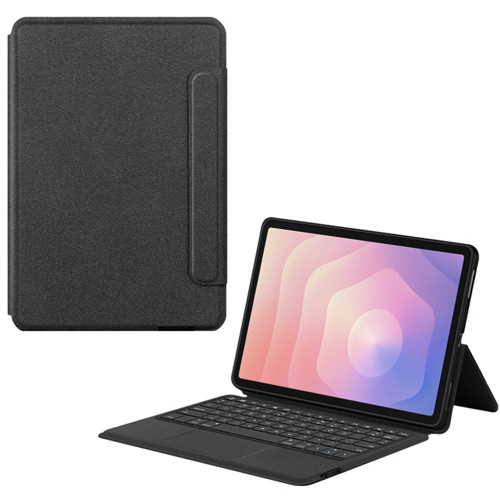 ARMOR-X Samsung Galaxy Tab S11 SM-X730 / X736 / X738 wireless bluetooth keyboard case with trackpad. Hand free typing, drawing, video watching.