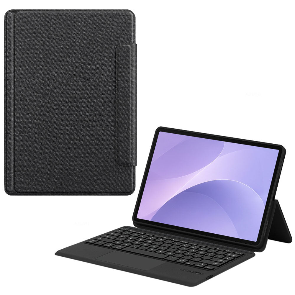 ARMOR-X Samsung Galaxy Tab S12+ S12 Plus SM-X840 / X846 wireless bluetooth keyboard case with trackpad. Hand free typing, drawing, video watching.