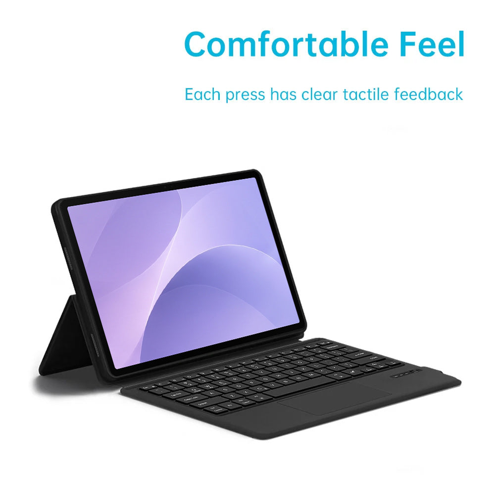 ARMOR-X Samsung Galaxy Tab S12+ S12 Plus SM-X840 / X846 wireless bluetooth keyboard case with trackpad.