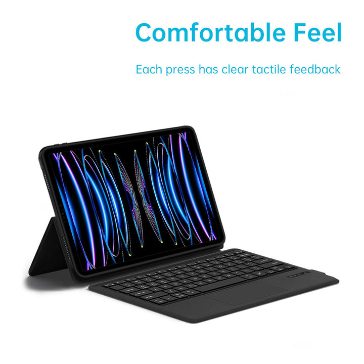 ARMOR-X iPad Pro 12.9 ( 3rd / 4th / 5th / 6th Gen. ) 2018 / 2020 / 2021 / 2022 wireless bluetooth keyboard case with trackpad.