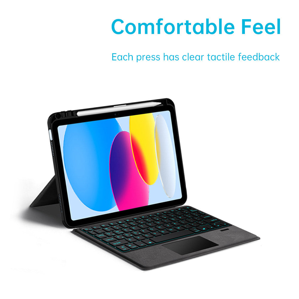 ARMOR-X iPad 11-Inch (11th Gen / A16) wireless bluetooth keyboard case with trackpad.