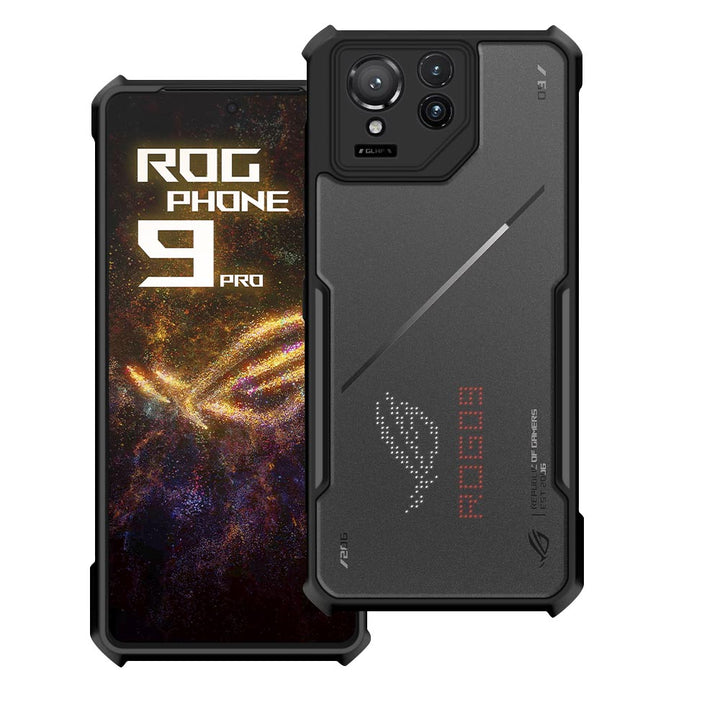 ARMOR-X Asus ROG Phone 9 Pro slim rugged shockproof cases. Military-Grade Mountable Rugged Design with best drop proof protection.