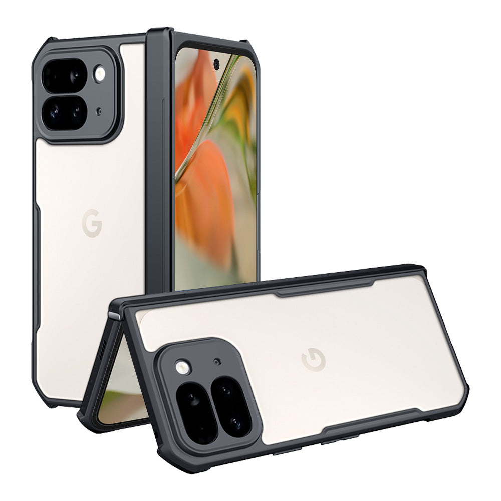 ARMOR-X Google Pixel Fold slim rugged shockproof cases. Military-Grade Mountable Rugged Design with best drop proof protection.