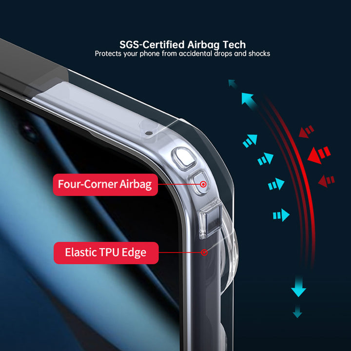 ARMOR-X Google Pixel 11 / 11 Pro slim shockproof cases. With four-corner airbag design to absorb shocks.