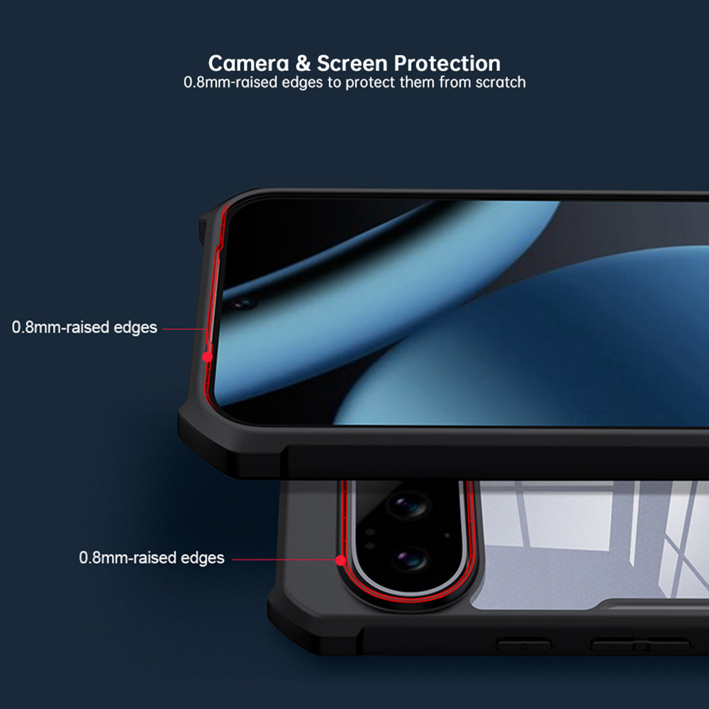 ARMOR-X Google Pixel 11 / 11 Pro slim shockproof cases. Raised edge provides great protection for camera / screen from drops