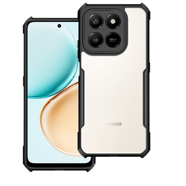 ARMOR-X Honor X7d 4G slim rugged shockproof cases. Military-Grade Mountable Rugged Design with best drop proof protection.