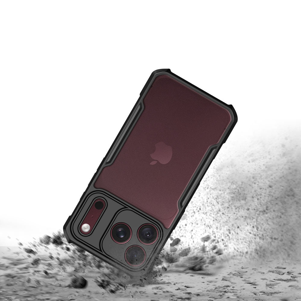 ARMOR-X APPLE iPhone 18 Pro slim rugged shockproof cases. Military-Grade Mountable Rugged Design with best drop proof protection.