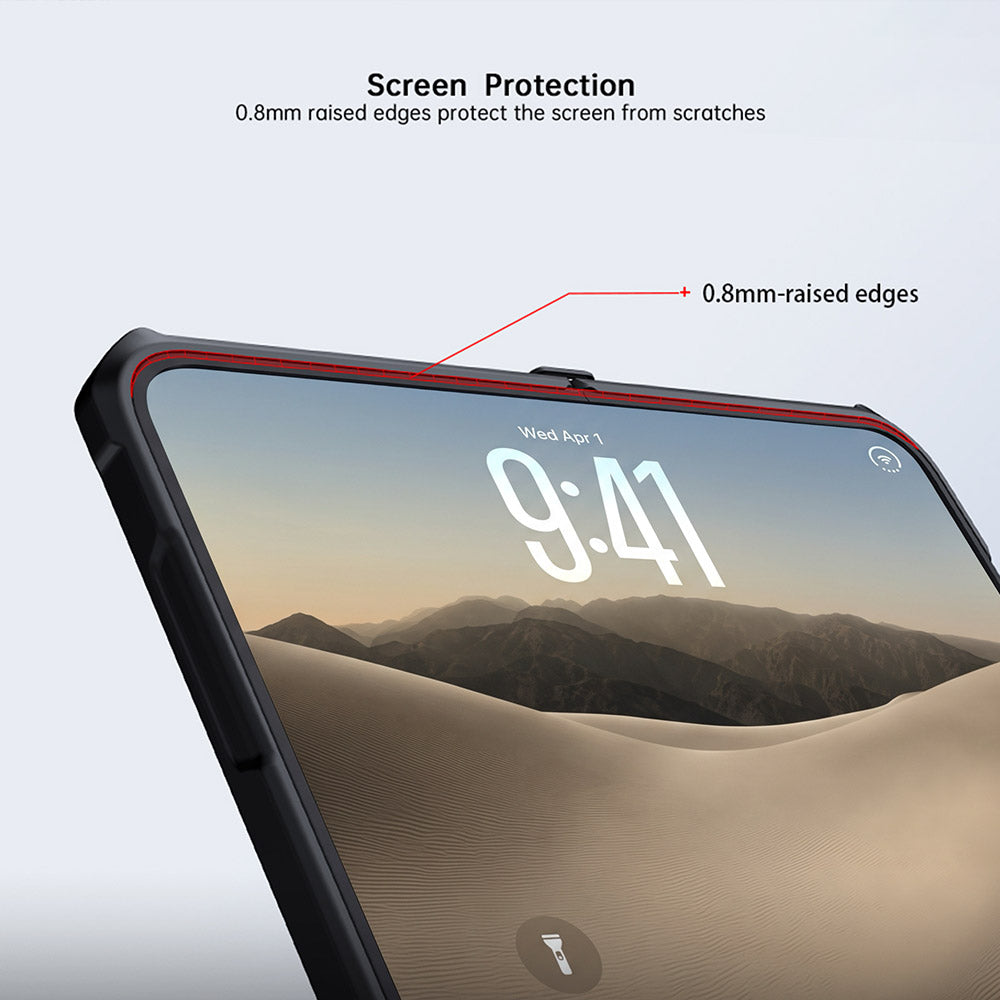 ARMOR-X APPLE iPhone Duo slim rugged shockproof case with raised edge for screen and camera protection.