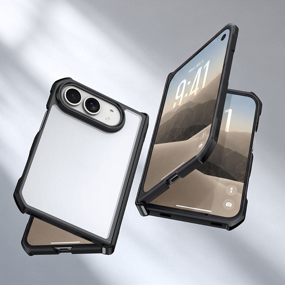 ARMOR-X APPLE iPhone Duo slim rugged shockproof case with raised edge for screen and camera protection.