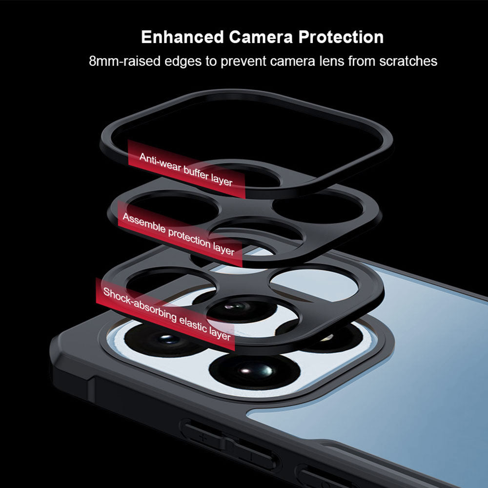 ARMOR-X Xiaomi 17 slim rugged shockproof case with raised edge for screen and camera protection.