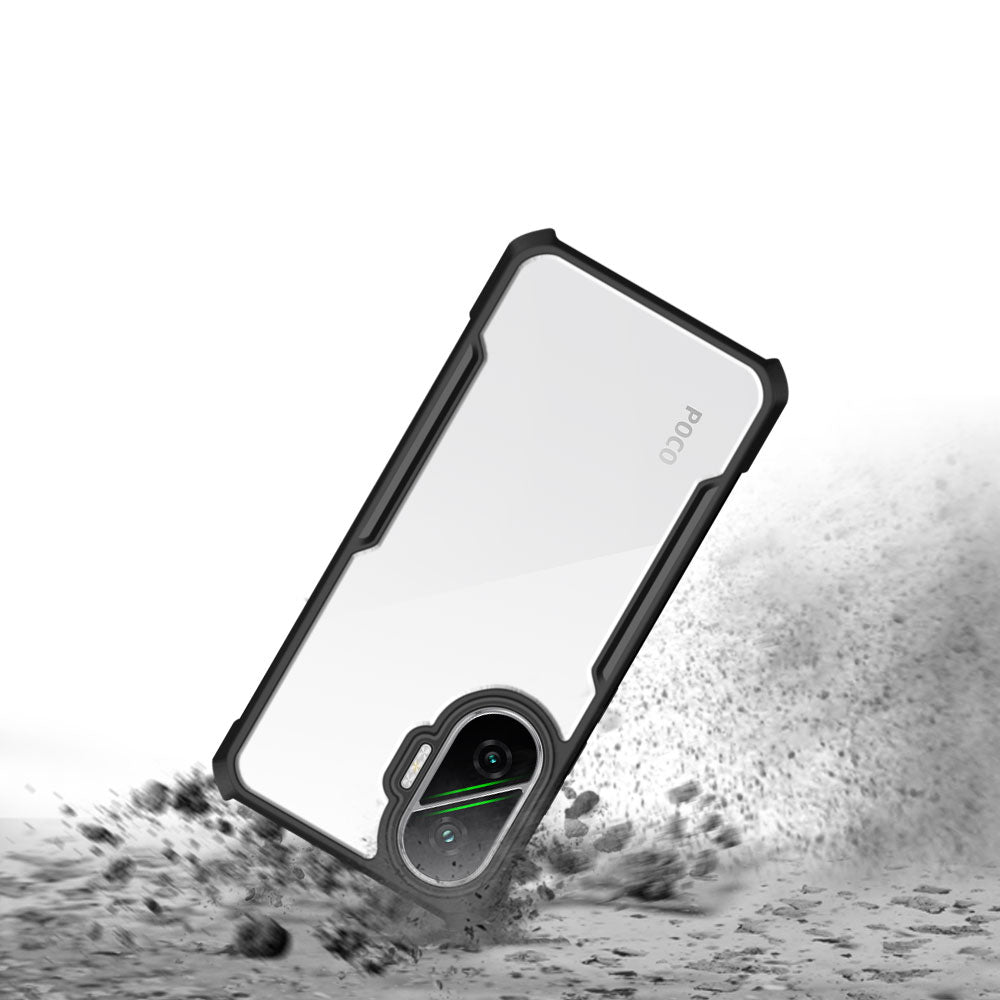 ARMOR-X Xiaomi Poco F7 slim rugged shock proof cases. Military-Grade rugged phone cover.