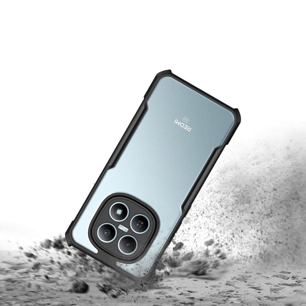 ARMOR-X  Xiaomi Redmi Note 15 5G slim rugged shock proof cases. Military-Grade rugged phone cover.