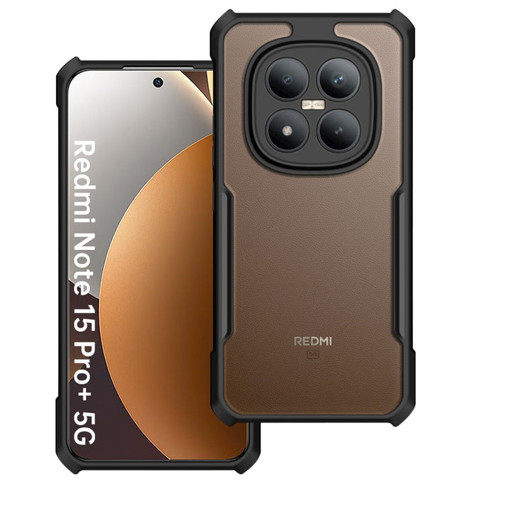 ARMOR-X  Xiaomi Redmi Note 15 Pro+ 5G slim rugged shockproof cases. Military-Grade Mountable Rugged Design with best drop proof protection.