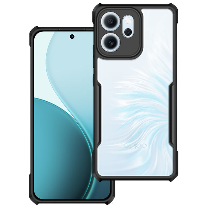 ARMOR-X OPPO Reno14 F 5G slim rugged shockproof cases. Military-Grade Mountable Rugged Design with best drop proof protection.