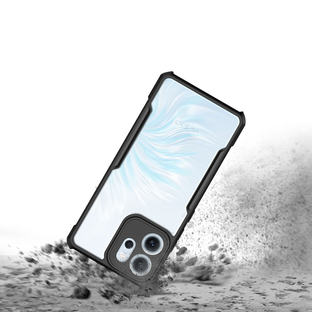 ARMOR-X OPPO Reno14 F 5G slim rugged shock proof cases. Military-Grade rugged phone cover.