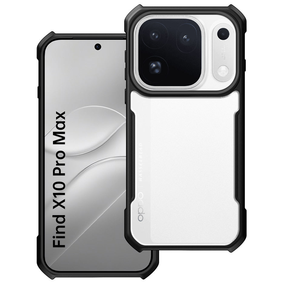 ARMOR-X OPPO Find X10 Pro Max slim rugged shockproof cases. Military-Grade Mountable Rugged Design with best drop proof protection.