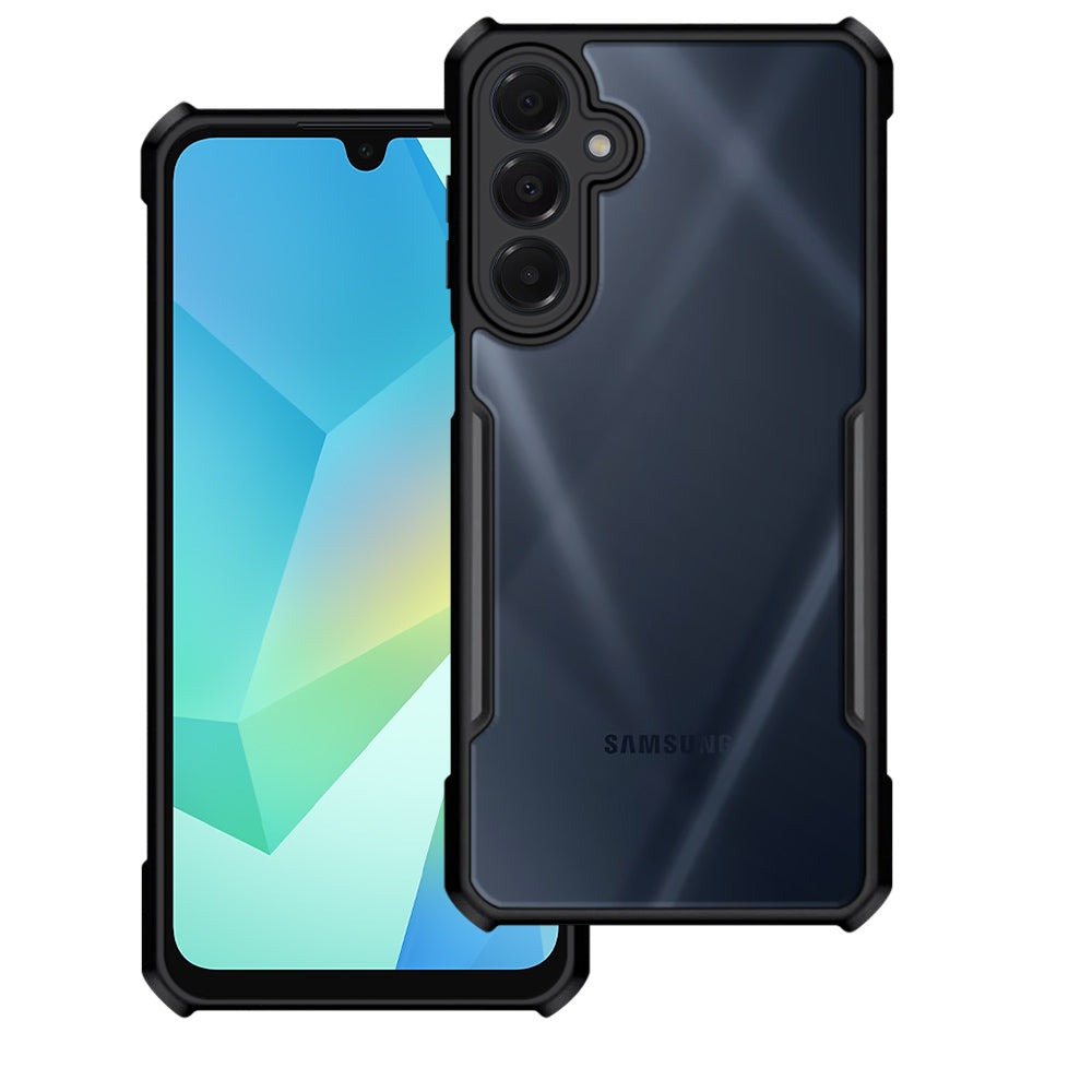 ARMOR-X Samsung Galaxy A16 5G SM-A166 / A16 4G SM-A165 slim rugged shockproof cases. Military-Grade Mountable Rugged Design with best drop proof protection.