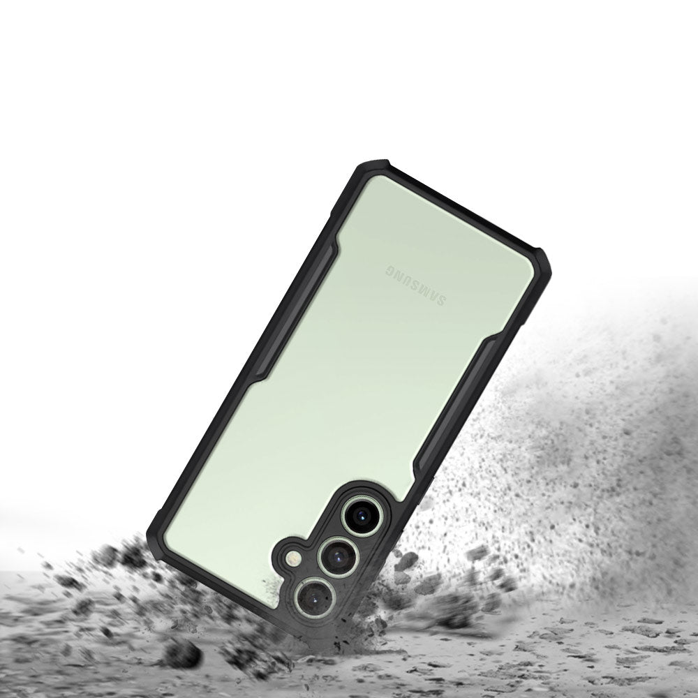 ARMOR-X Samsung Galaxy S24 FE SM-S721 slim rugged shock proof cases. Military-Grade rugged phone cover.