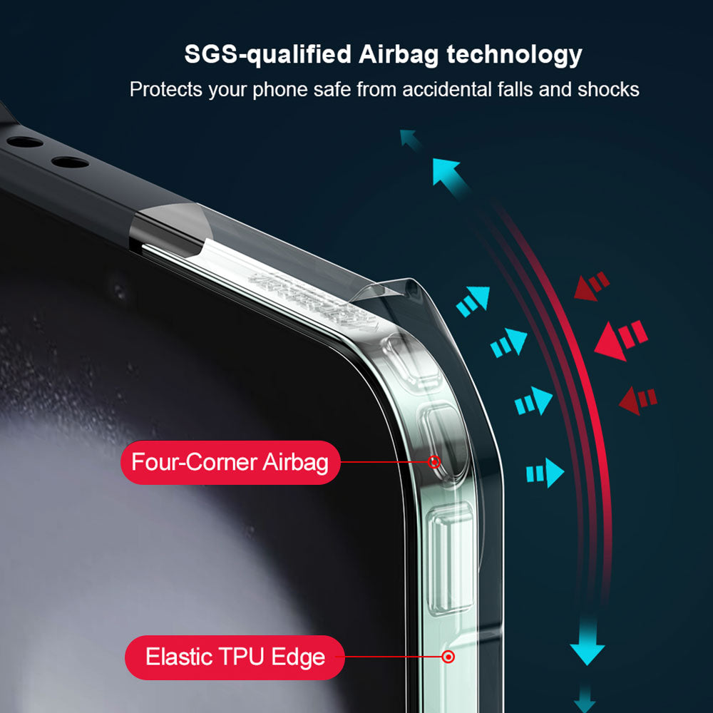 ARMOR-X Samsung Galaxy Z Flip6 SM-F741 slim rugged shock proof cases. Military-Grade rugged phone cover.