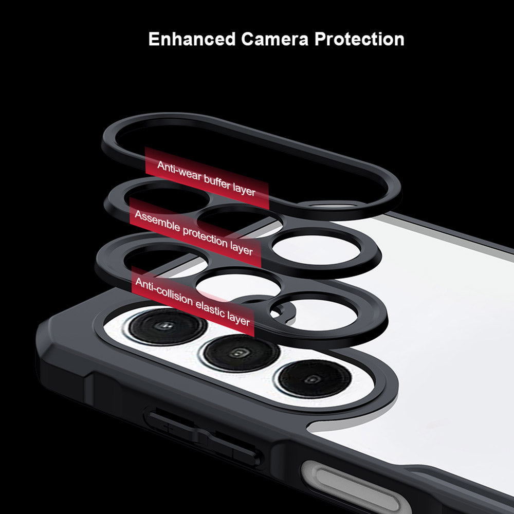 ARMOR-X Samsung Galaxy A17 5G SM-A176 / A17 4G SM-A175 slim rugged shockproof case with raised edge for screen and camera protection.