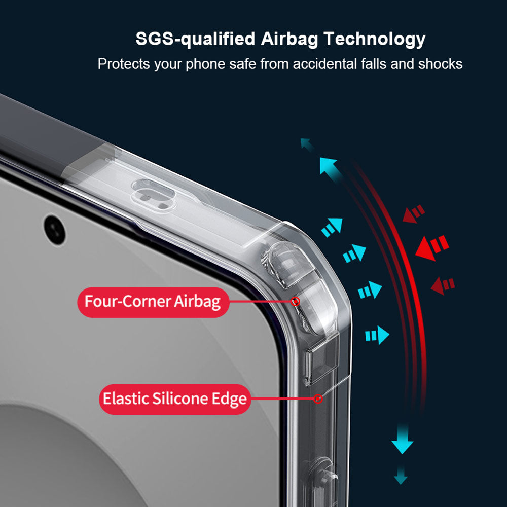 ARMOR-X Samsung Galaxy S25 FE SM-S731 slim rugged shock proof cases. Military-Grade rugged phone cover.